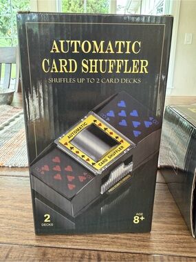 Source Unknown Automatic Card Shuffler - Black with Yellow Accent